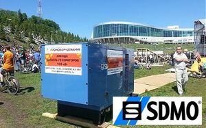 Генератор SDMO J110 в аренду
